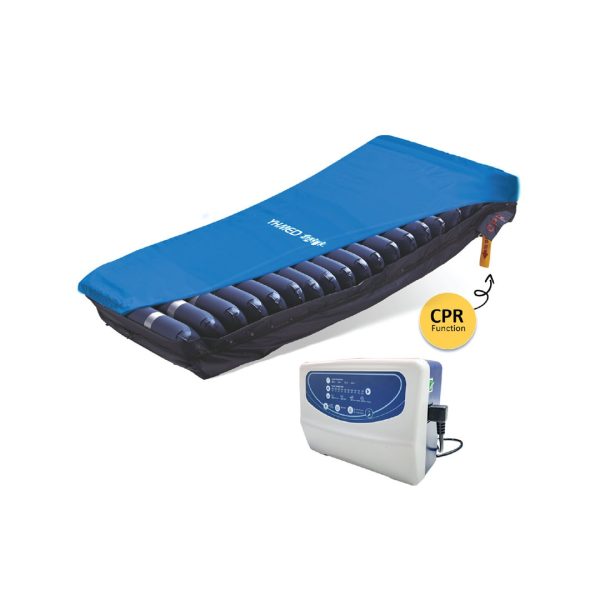 lternating Pressure Mattress with multi-mode pump for pressure ulcer care, supports up to 200kg with alternating and static modes.